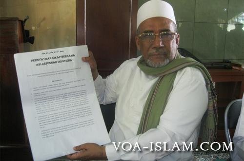 Pernyataan Sikap Umat Islam Indonesia tentang Bahaya Syi'ah (Kutipan Lengkap)
