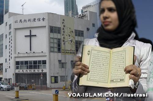 Lima Menit Penginjil Mati Kutu di Tangan TKW Hong Kong  