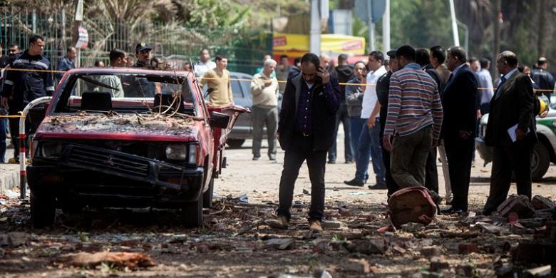 Seorang Jenderal Polisi Tewas Dekat Kampus Al-Azhar