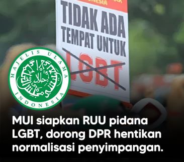 Dukungan Kuat untuk MUI: Perjuangan Sanksi Pidana bagi Pengkampanye LGBT Demi Moral Bangsa
