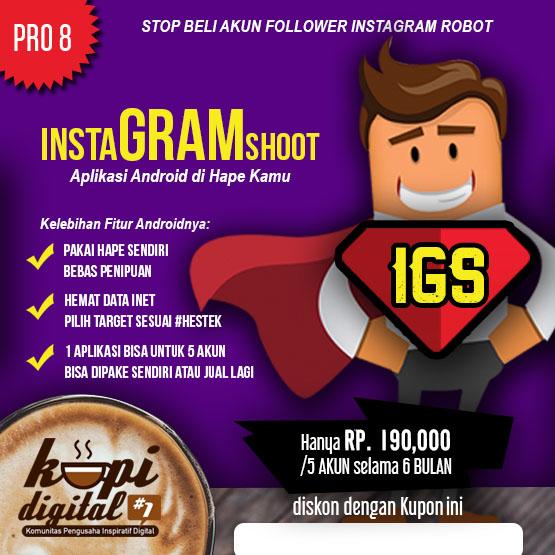 Instagramshoot: Cara Halal Nambah Follower Instagram