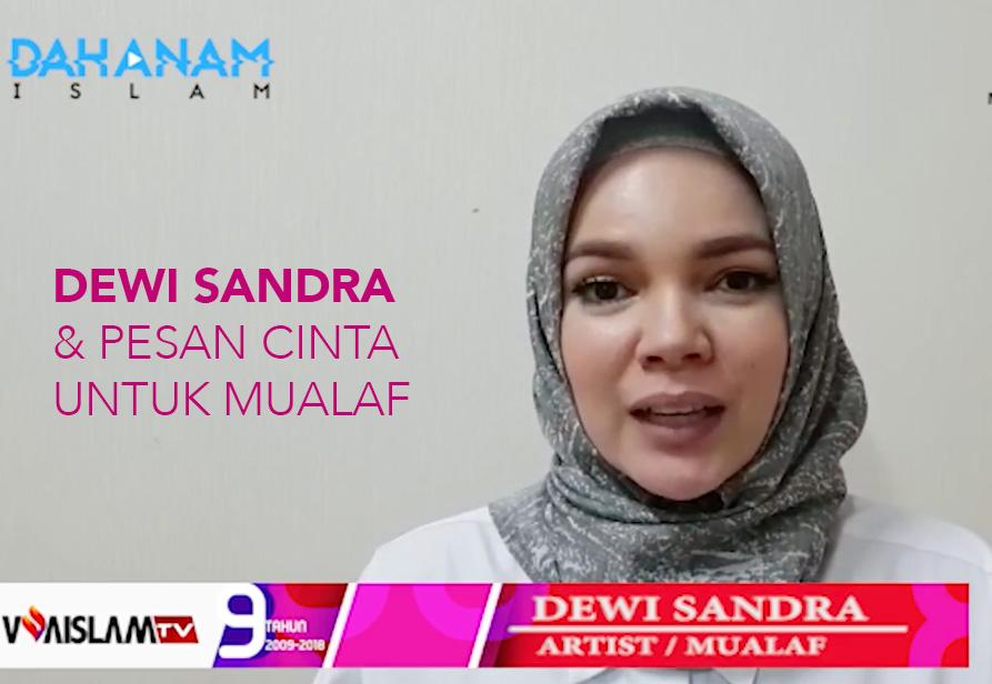 [VIDEO] Jelang Ramadhan, Ini pesan Cinta dari Dewi Sandra kepada para Mualaf 