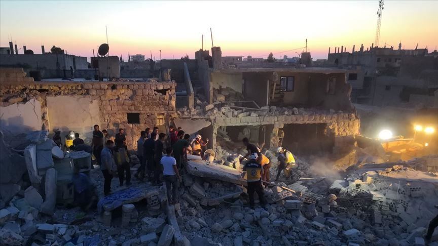 Serangan Rezim Suriah Tewaskan 14 Warga Sipil di Zona De-Eskalasi
