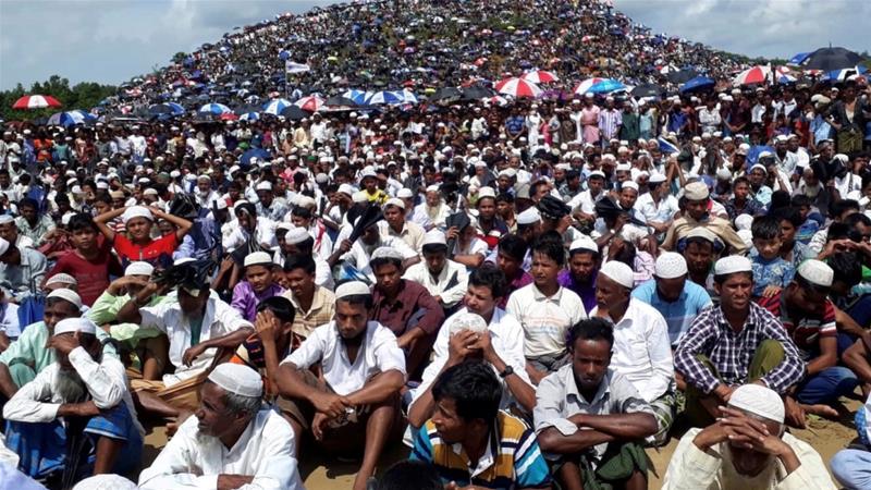 Ribuan Pengungsi Rohingya Peringati 'Hari Genosida' di Bangladesh
