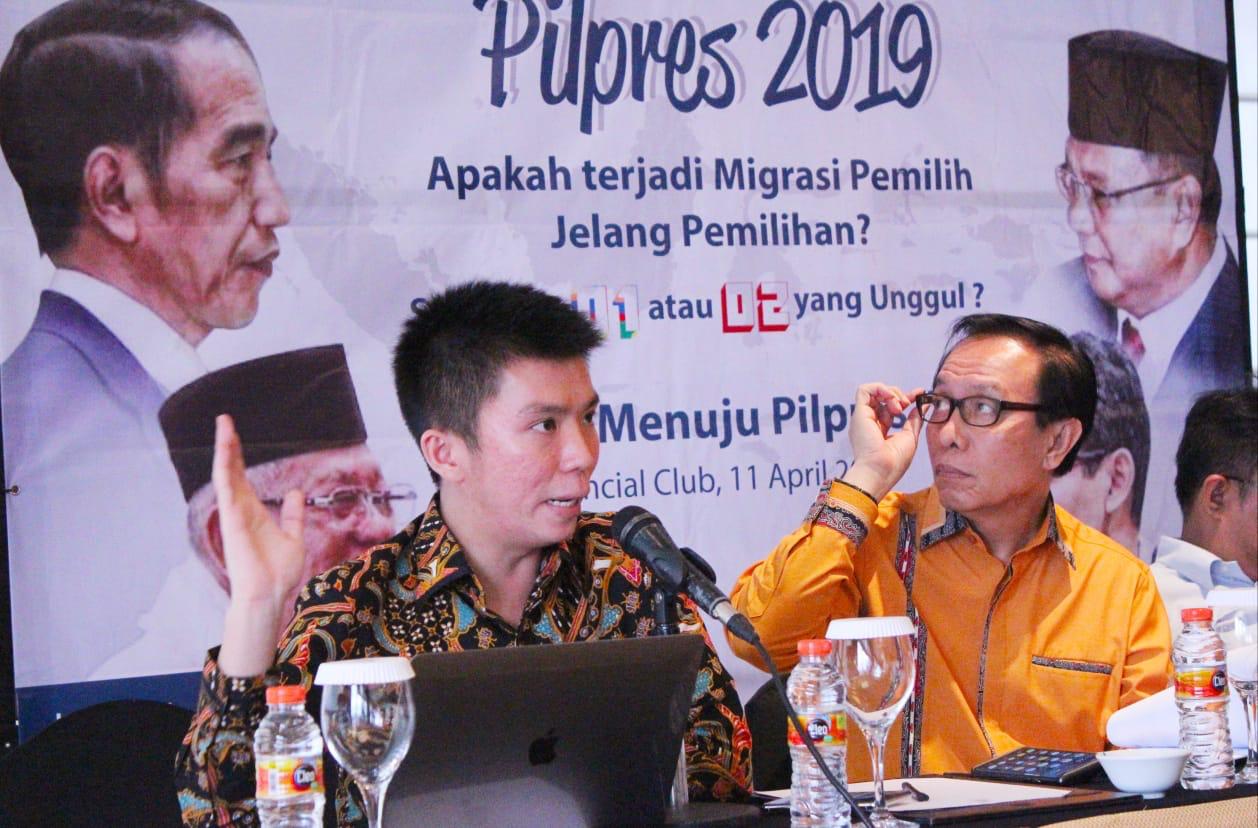 Prediksi Pilpres 2019 Versi Big Data: Prabowo-Sandi 55,6 Persen, Jokowi-Amin 44,4 Persen