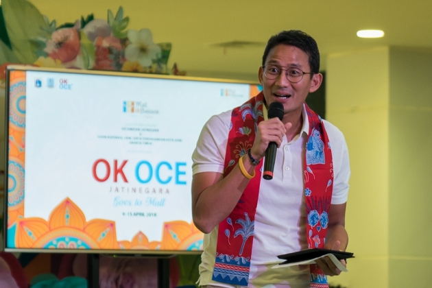 Meski Gagal Jadi Wapres, Sandiaga Tetap Lanjutkan Program OK OCE