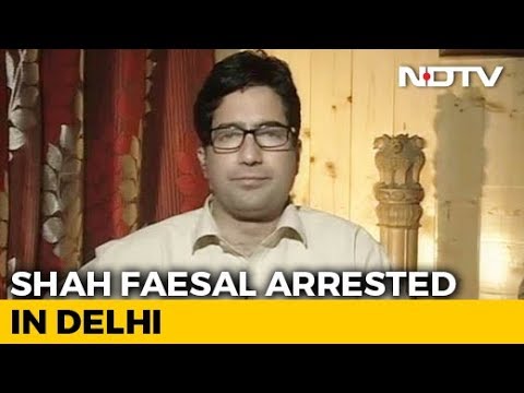 Pemimpin Kashmir Shah Faesal Ditangkap di Bandara Delhi