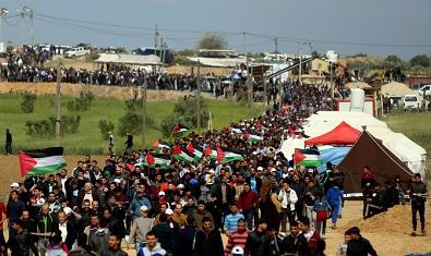 Protes di Perbatasan Gaza Akan terus Berlanjut Sampai Israel Akhiri Pengempungan Gaza