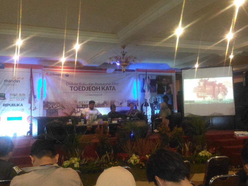 Ada Bedah Buku dan Pemutaran Film 'Toedjoeh Kata' di Jabar Book Fair 2019