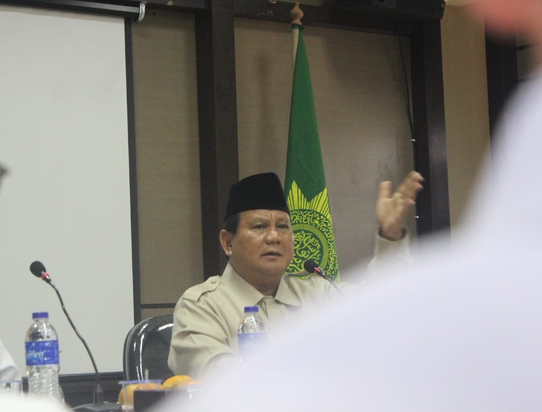 Berkunjung ke Persis, Prabowo tak Ingin Libatkan Ormas ke Politik Praktis