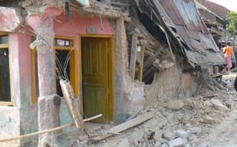 3.586 Unit Rumah Rusak Akibat Gempa Bumi