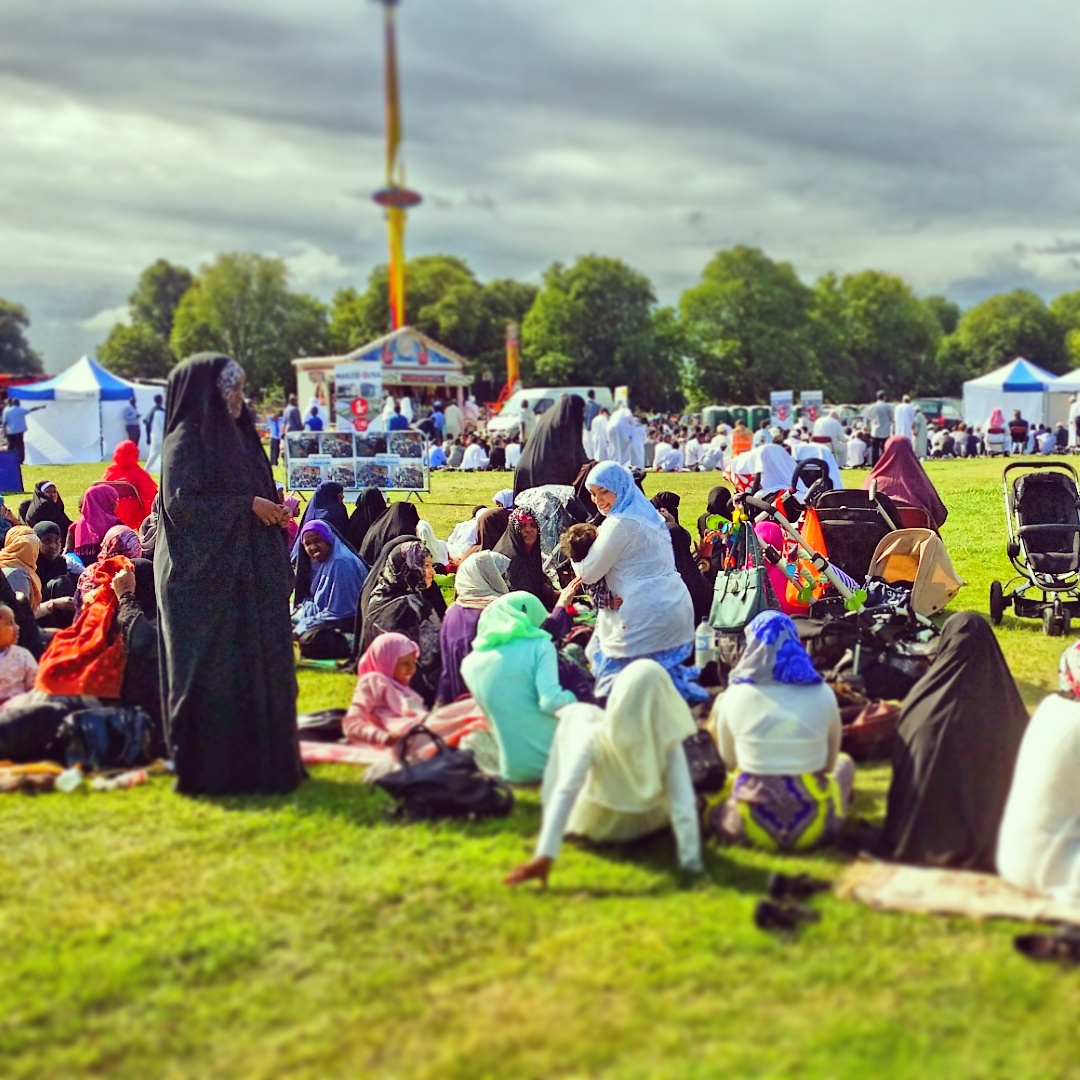 Foto Sahabat Voa Islam Di London Yang Merayakan Idul Fitri