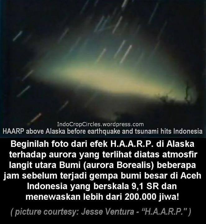 Haarp 2 Benarkah Tsunami Aceh 2004 Terjadi Atas Rekayasa Haarp