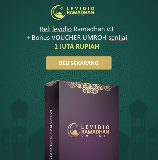 Asyik Dakwah dengan Levideo Ramadhan, Dapat Bonus Hadiah 