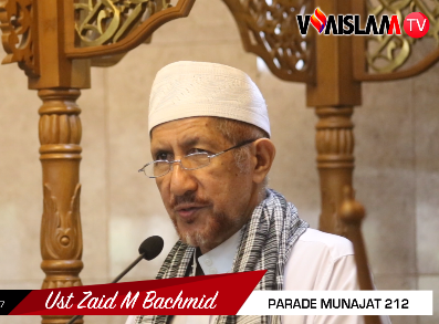 VIDEO PARADE MUNAJAT 212 : Doa Untuk Bangsa Menyayat Hati Ust Zaid M Bachmid