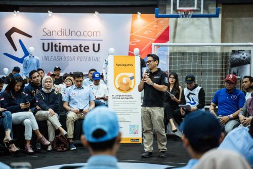 Bersama Sandiaga Uno, OK OCE Indonesia Luncurkan OK OCE Apps 