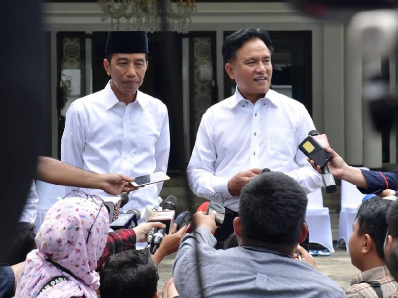 Ikut Yusril, PBB Resmi Dukung Jokow-Ma'ruf di Pilpres 2019