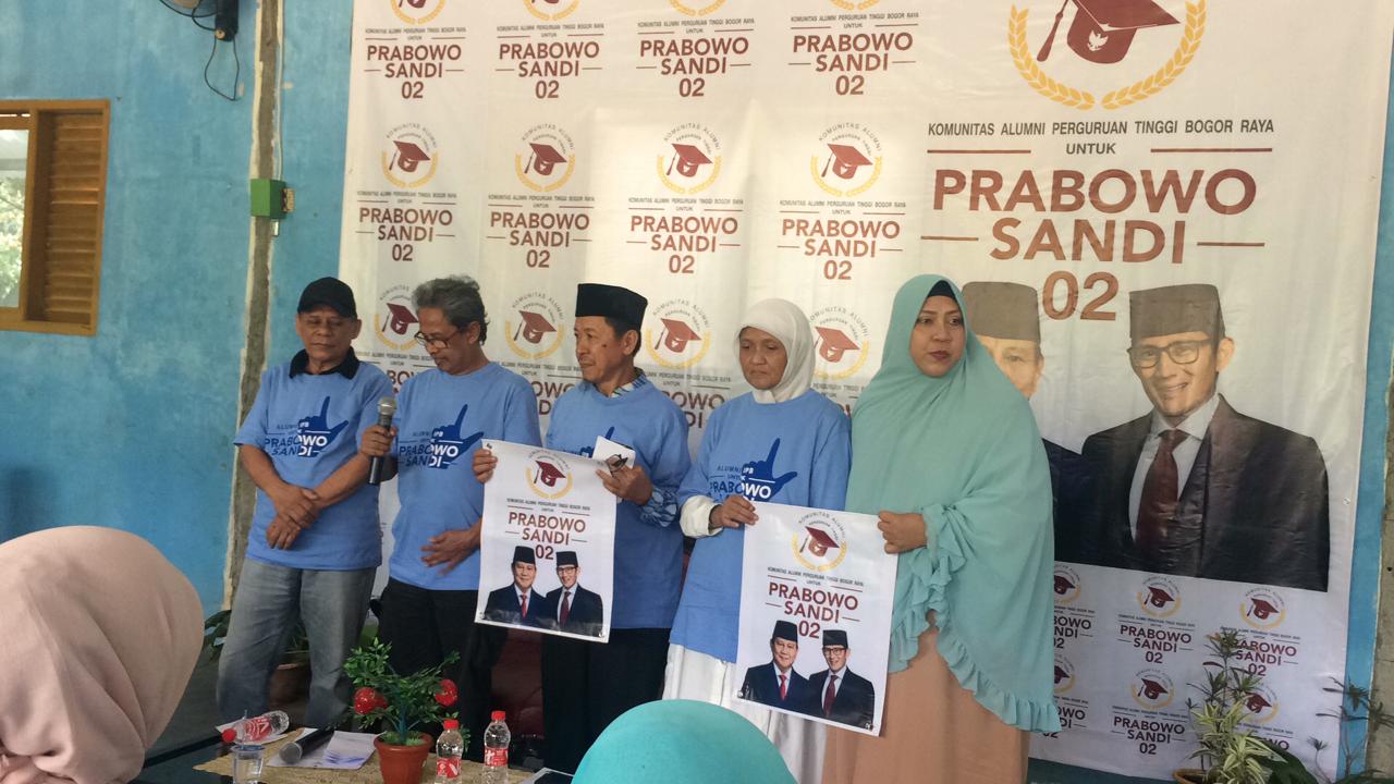 Dimotori Sejumlah Tokoh Nasional, Komunitas Alumni IPB Deklarasikan Pro-PAS