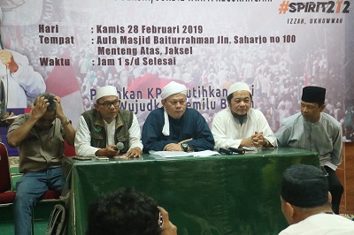 Besok, FUI Gelar Apel Siaga Sambut Pemilu di KPU