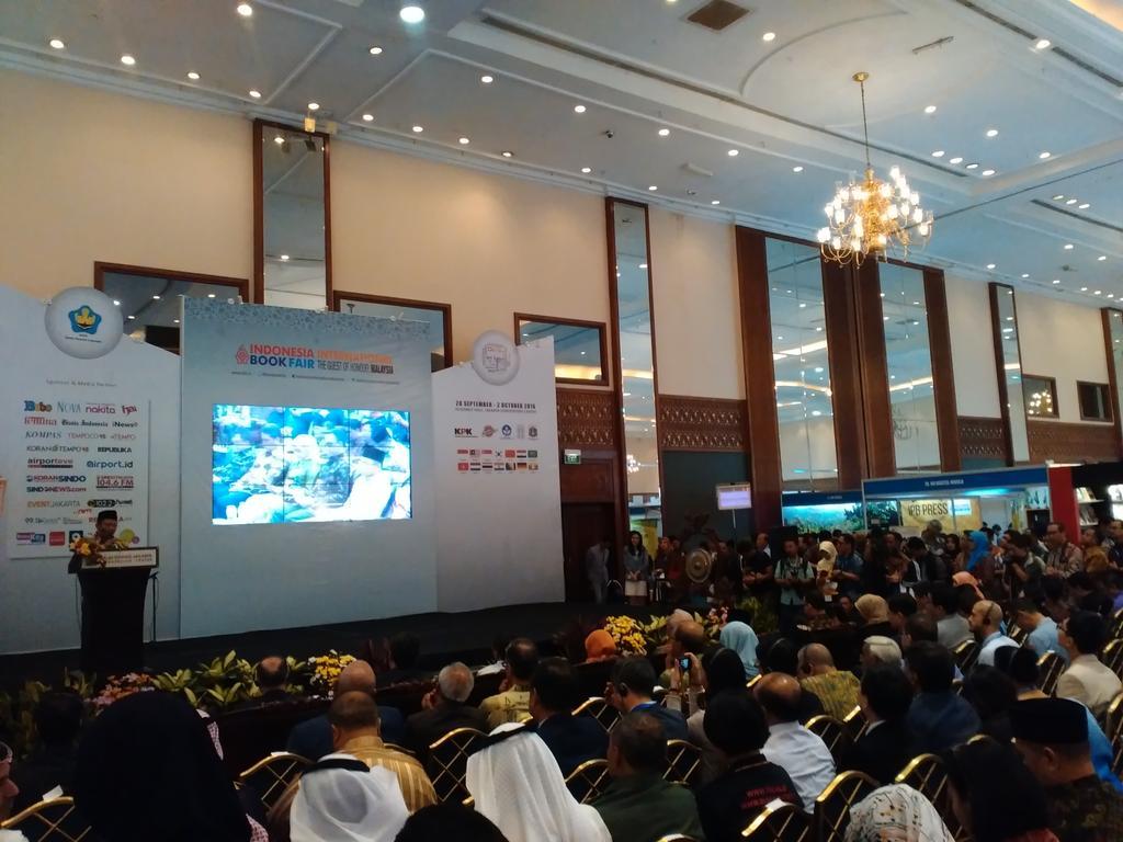 Indonesia Internasional Book Fair Resmi Dibuka